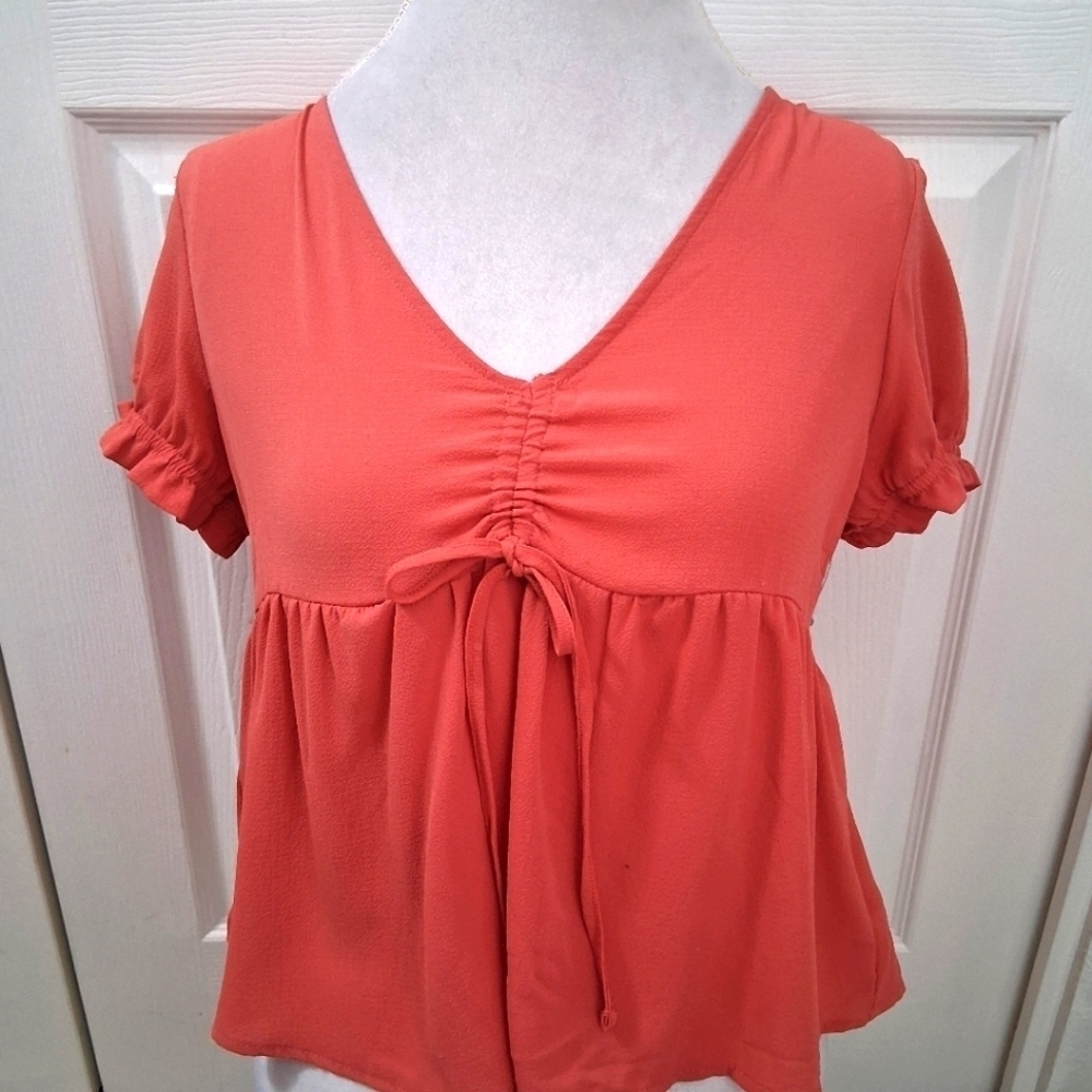 Olive & Oak Baby Doll Blouse Size M
